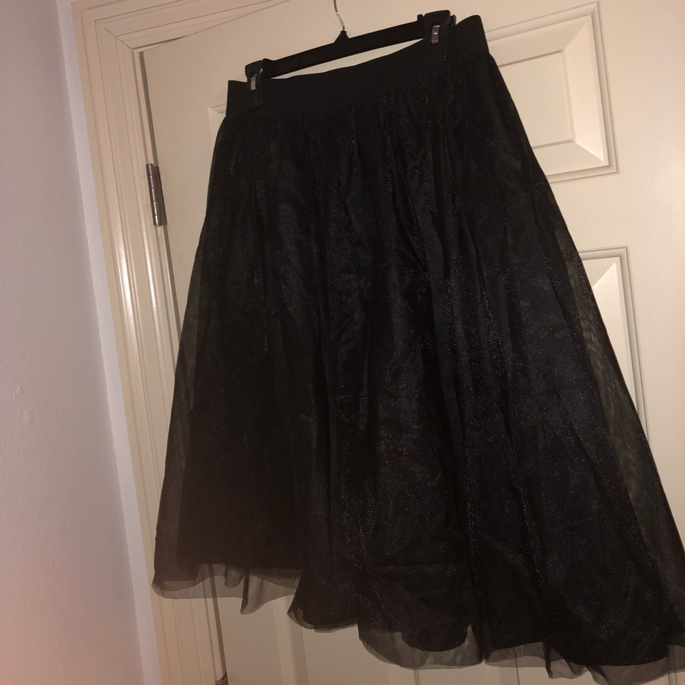 Knee Length Tulle Skirt